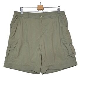 Columbia Cargo‎ Shorts Mens Large Silver Ridge Utility Convertible Missing Legs